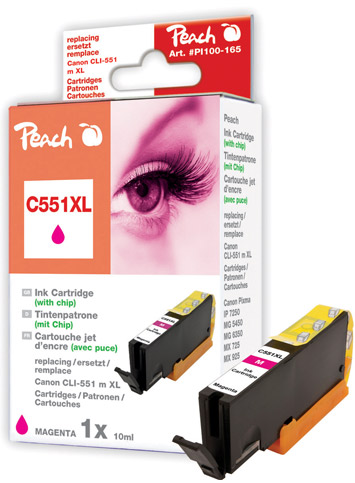 CLi-551 Patronen Canon von Peach